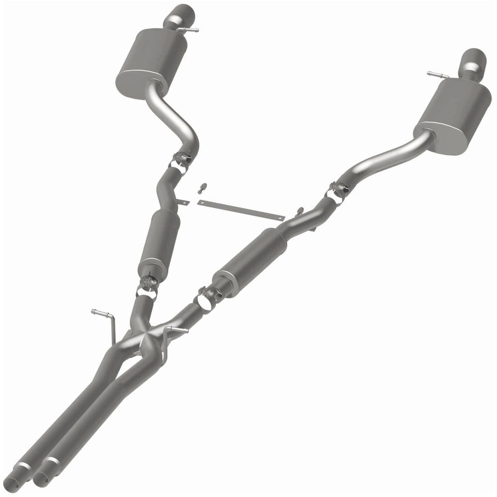 MagnaFlow Exhaust Products 16493 Touring Series Polished Cat-Back System for Select Audi A6 Quattro