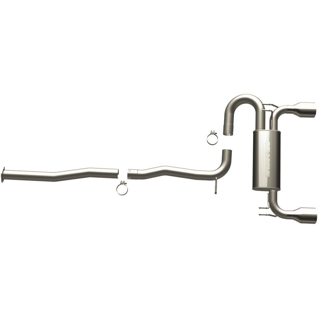 MagnaFlow Exhaust Products 15597 Street Series Polished Cat-Back System for Select Mitsubishi Lancer