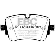 Load image into Gallery viewer, 16-18-Audi-Q7-Yellowstuff-Rear-Brake-Pads