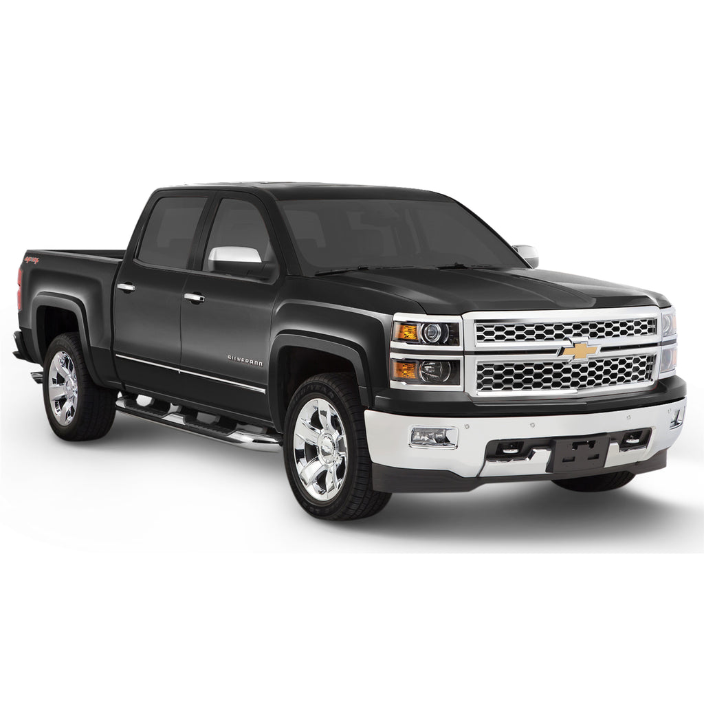 16-18-Chevy-Silverado-1500-Fleetside-Oe-Style-Flares---4-Pc-69.378.897.8In-Bed---Black