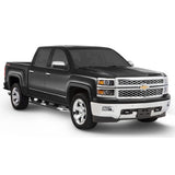 Bushwacker 40956-34 Fender Flares OE Style Color Black Smooth Finish 4 Pc