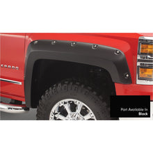 Load image into Gallery viewer, 16-18-Chevy-Silverado-1500-Fleetside-Pocket-Style-Flares-4Pc-78.897.8In-Bed---Black