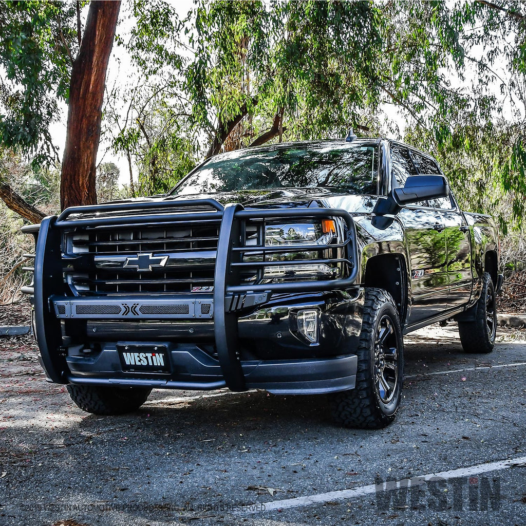 16-18-Chevy-Silverado-1500-Sportsman-X-Grille-Guard---Textured-Black