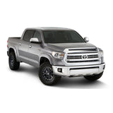 Bushwacker 30918-53 Fender Flares Pocket Style-Color Silver Sky Metallic Smooth Finish 4 Pc