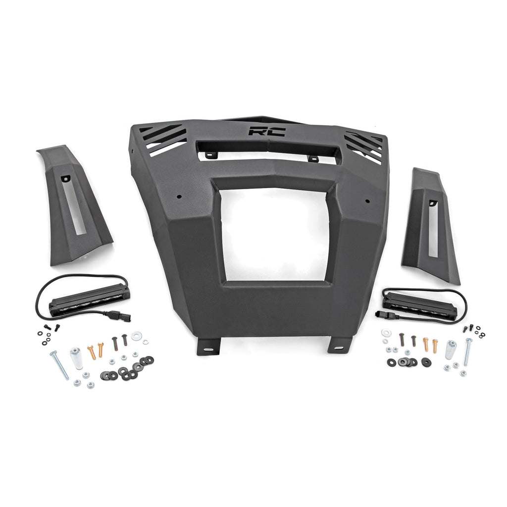 16-19-Can-Am-Defender-Front-Bumper-W-6-Inch-Led-Rough-Country