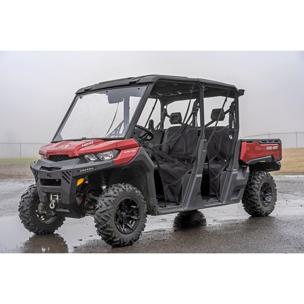 16-19-Can-Am-Defender-Front-Bumper-W-6-Inch-Led-Rough-Country