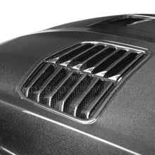 Load image into Gallery viewer, 16-19-Chevrolet-Camaro-Double-Sided-Carbon-Fiber-Type-T2-Style-Hood
