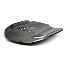 Load image into Gallery viewer, 16-19-Chevrolet-Camaro-Double-Sided-Carbon-Fiber-Type-T2-Style-Hood