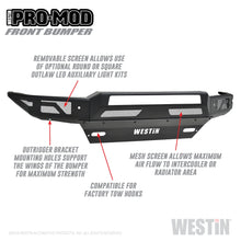 Load image into Gallery viewer, 16-19-ChevyGmc-SilveradoSierra-1500-Pro-Mod-Front-Bumper