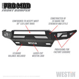 Westin 58-41005 Pro-Mod Front Bumper