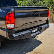 Load image into Gallery viewer, 16-20-Toyota-Tacoma-Pro-Series-Rear-Bumper---Textured-Black
