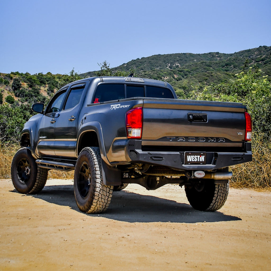 16-20-Toyota-Tacoma-Pro-Series-Rear-Bumper---Textured-Black