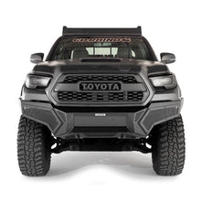 Load image into Gallery viewer, 16-21-Tacoma-Element-Front-Bumper-W-Power-Actuated-Hide-Away-Light-Bar-Mount-Tex-Black