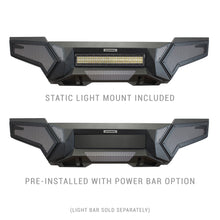 Load image into Gallery viewer, 16-21-Tacoma-Element-Front-Bumper-W-Power-Actuated-Hide-Away-Light-Bar-Mount-Tex-Black