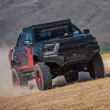 Load image into Gallery viewer, 16-21-Tacoma-Element-Front-Bumper-W-Power-Actuated-Hide-Away-Light-Bar-Mount-Tex-Black