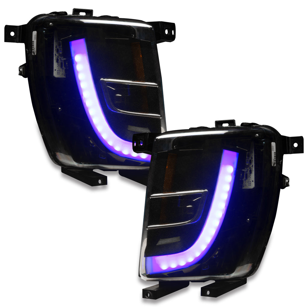 16-21-Tesla-Model-X-Dynamic-Colorshift-Headlight--Fog-Light-Drl-Upgrade-Kit