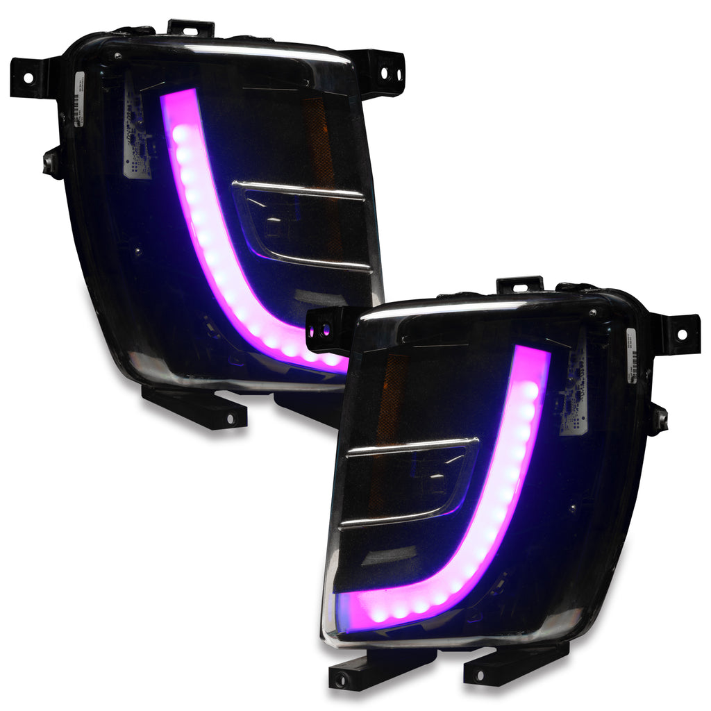 16-21-Tesla-Model-X-Dynamic-Colorshift-Headlight--Fog-Light-Drl-Upgrade-Kit