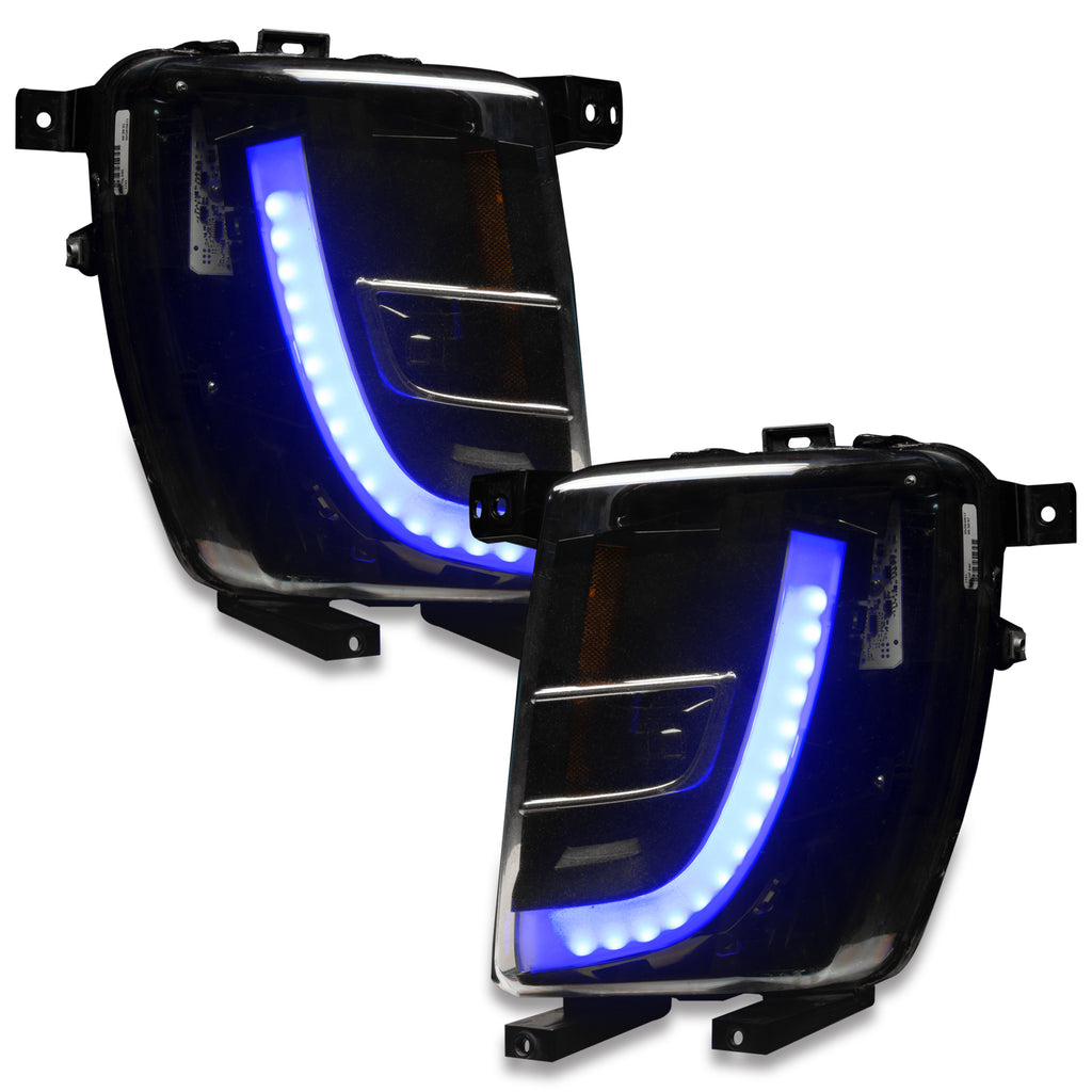 16-21-Tesla-Model-X-Dynamic-Colorshift-Headlight--Fog-Light-Drl-Upgrade-Kit