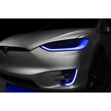 Load image into Gallery viewer, 16-21-Tesla-Model-X-Dynamic-Colorshift-Headlight--Fog-Light-Drl-Upgrade-Kit
