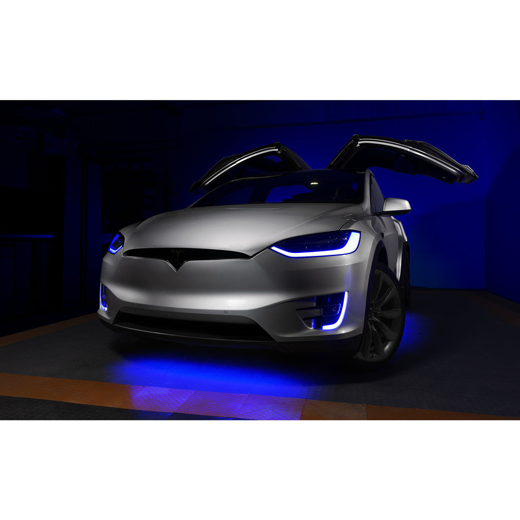 16-21-Tesla-Model-X-Dynamic-Colorshift-Headlight--Fog-Light-Drl-Upgrade-Kit