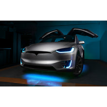Load image into Gallery viewer, 16-21-Tesla-Model-X-Dynamic-Colorshift-Headlight--Fog-Light-Drl-Upgrade-Kit
