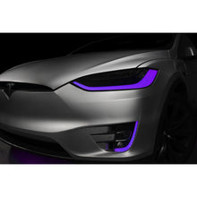 Load image into Gallery viewer, 16-21-Tesla-Model-X-Dynamic-Colorshift-Headlight--Fog-Light-Drl-Upgrade-Kit