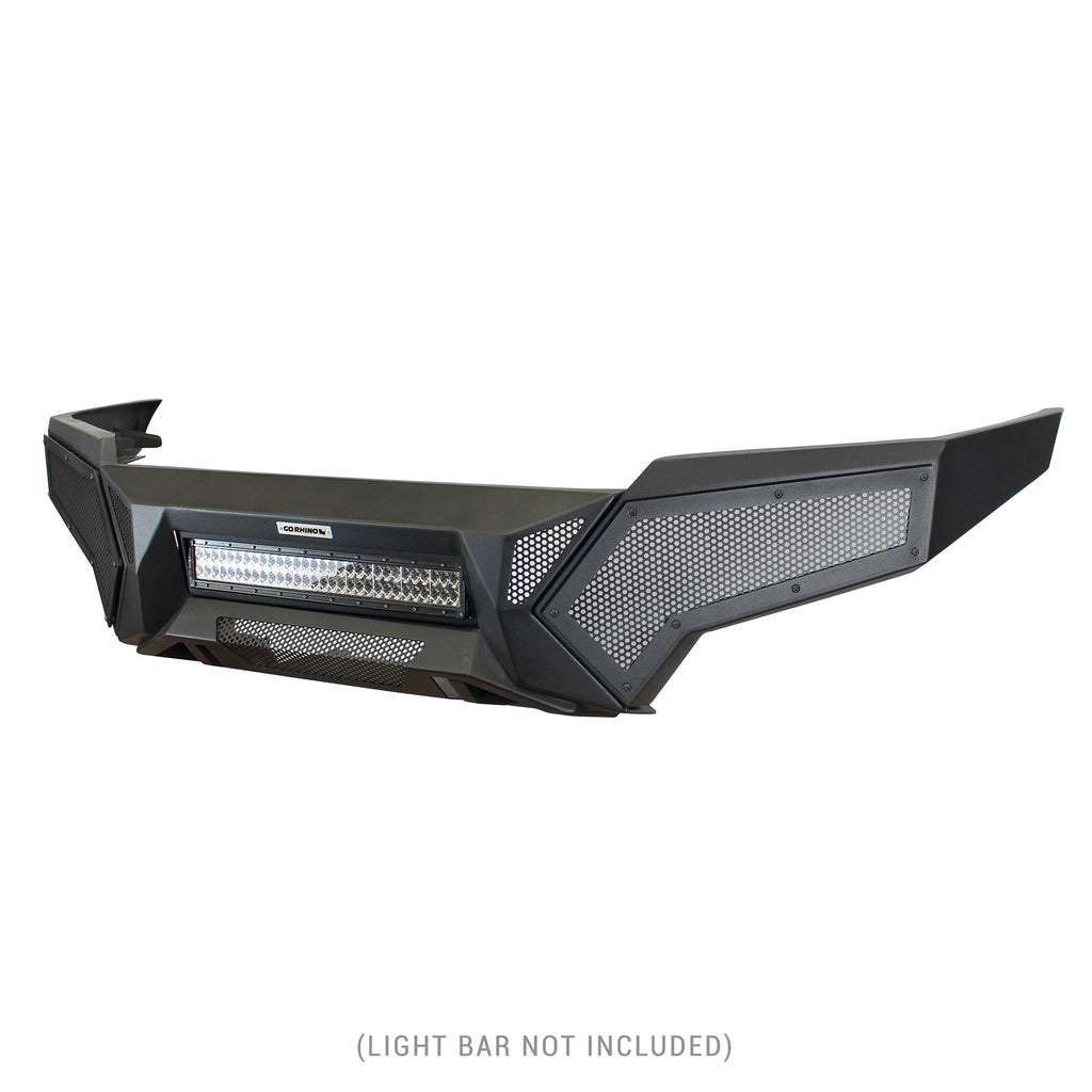 16-21-Toyota-Tacoma-Element-Front-Bumper-With-Fixed-Light-Bar-Mount-Textured-Black