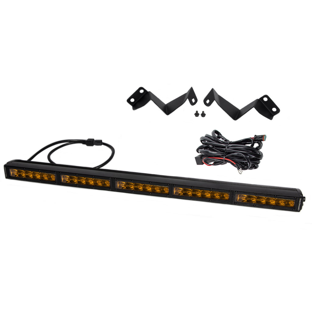 16-21-Toyota-Tacoma-Ss30-Stealth-Lightbar-Kit---Amber-Driving
