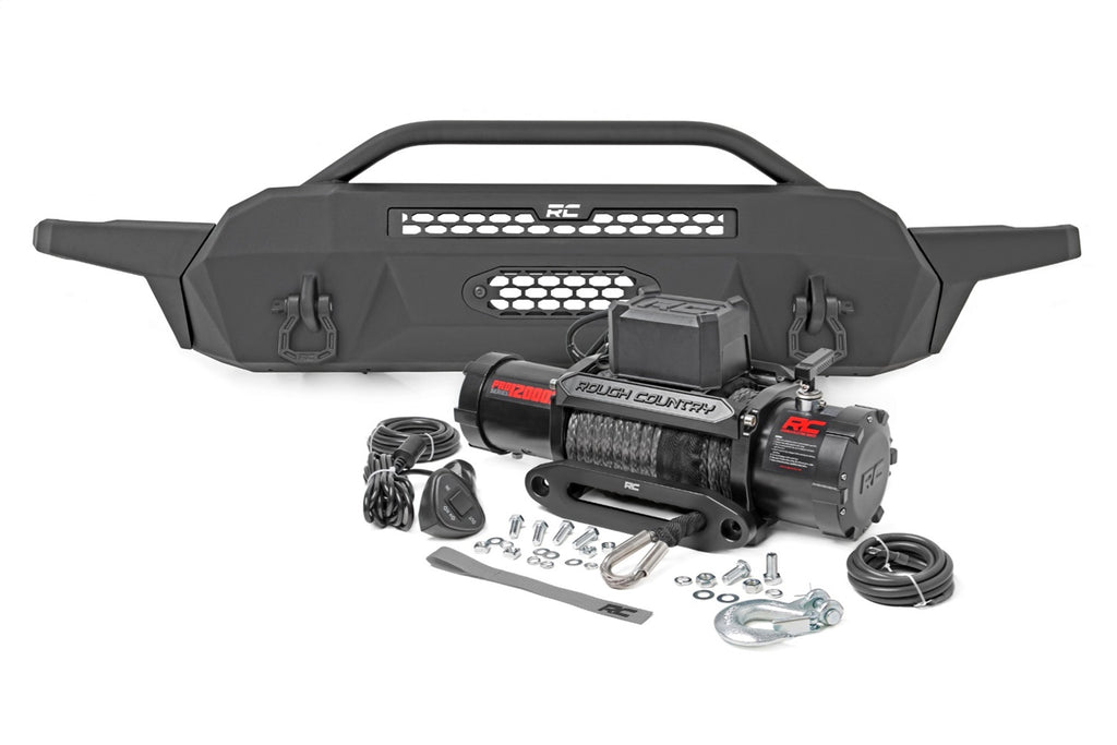 Rough Country 10717 High Clearance Bumper for Select Toyota Tacoma