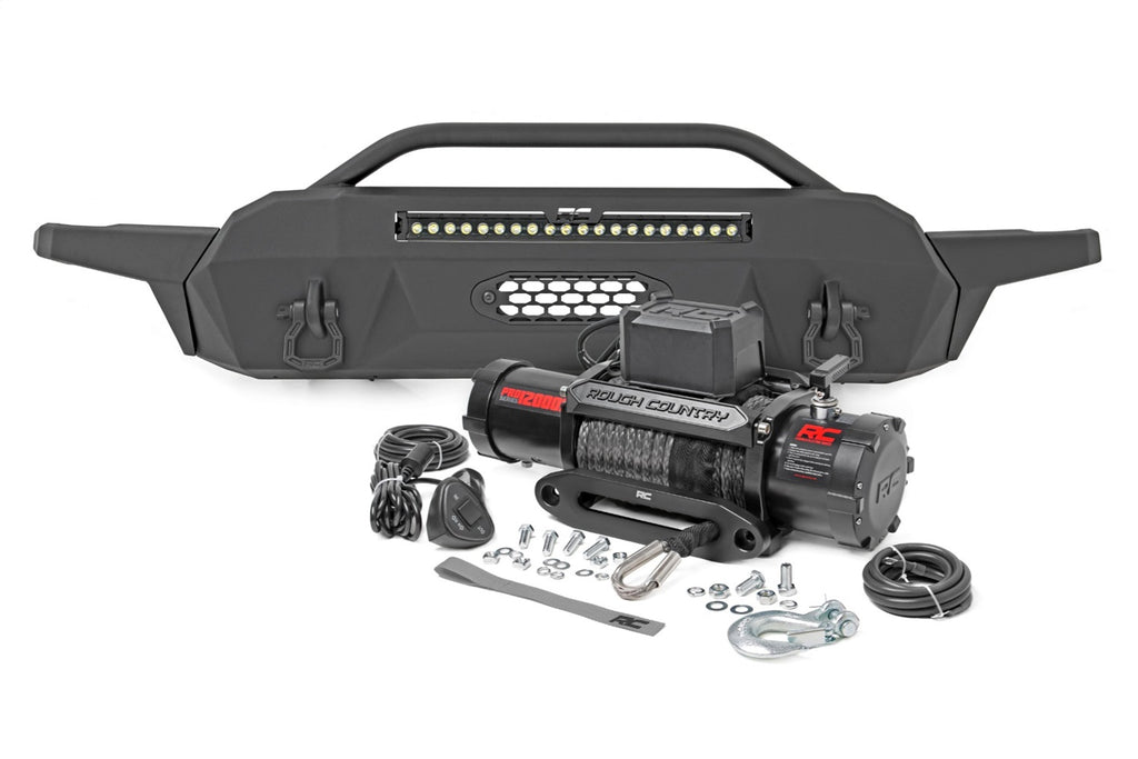 Rough Country 10723 High Clearance Bumper for Select Toyota Tacoma