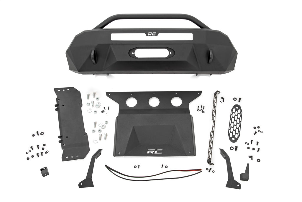 Rough Country 10712 Front Winch Bumper for Select Toyota Tacoma