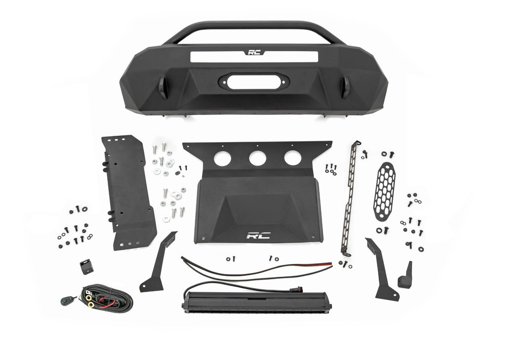 Rough Country 10724 Front Winch Bumper for Select Toyota Tacoma