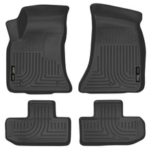 Load image into Gallery viewer, 16-22-Dodge-Challenger-(Rwd)-Front--Second-Row-Black-Floor-Liners