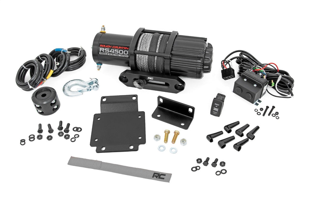 Rough Country 92069 Winch Mounting Plate for Select Honda SXS1000M3 Pioneer 1000, Honda SXS1000M3 Pioneer Deluxe, Honda SXS1000M3 Pioneer Limited Edition, Honda SXS1000M5 Pioneer 1000-5, Honda SXS1000M5 Pioneer 1000-5 Deluxe, Honda SXS1000M5 Pioneer