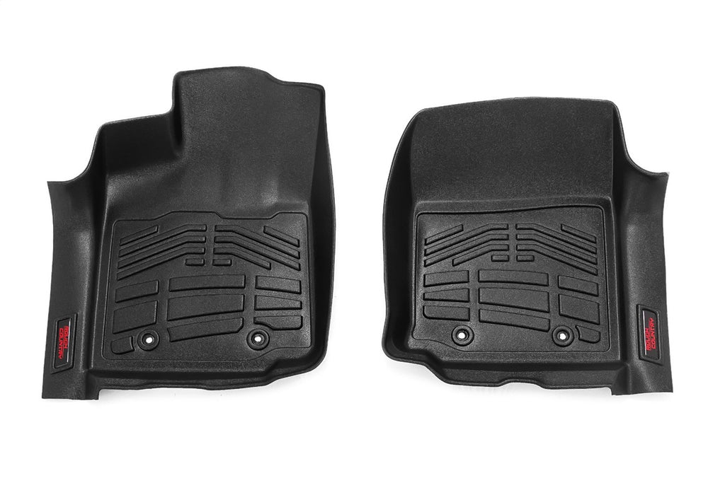 Rough Country SM7121 Sure-Fit Floor Mats for Select Toyota Tacoma