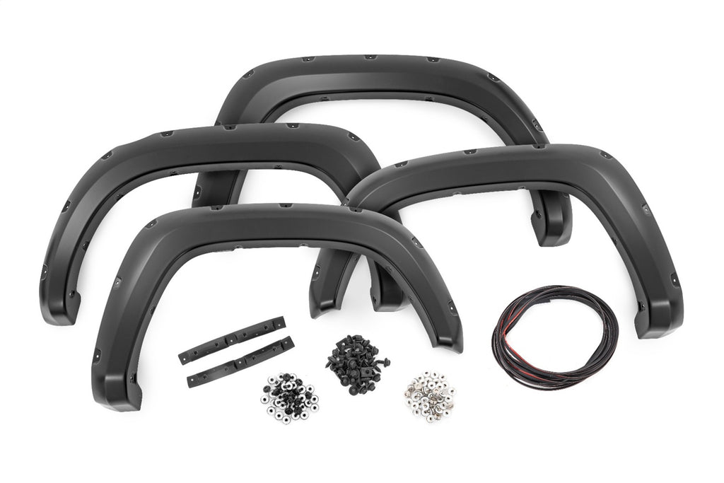 Rough Country F-T11621A-089 Pocket Fender Flares for Select Toyota Tacoma
