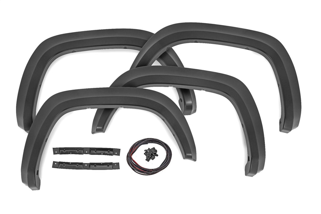 Rough Country S-T11621 Fender Flares for Select Toyota Tacoma