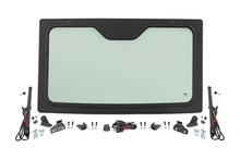 Load image into Gallery viewer, Rough Country 98417221 Windshield for Select Polaris Ranger 1000, Polaris Ranger EPS, Polaris Ranger Premium, Polaris Ranger Premium + Winter Prep Package, Polaris Ranger 900 XP, Polaris Ranger 900 XP Bronze Mist LE, Polaris Ranger 900 XP Deluxe, Polaris