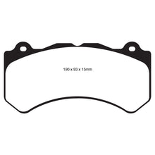 Load image into Gallery viewer, 16-Cadillac-Ats-V-3.6-Twin-Turbo-Yellowstuff-Front-Brake-Pads