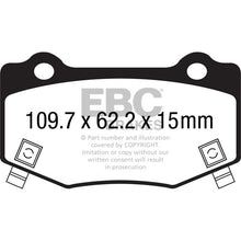 Load image into Gallery viewer, 16-Cadillac-Ats-V-3.6-Twin-Turbo-Redstuff-Rear-Brake-Pads