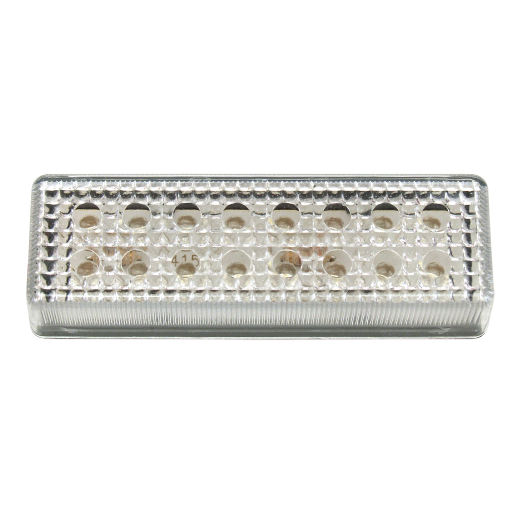 16-Diode-Double-Row-Led-Light,-ClearBlue