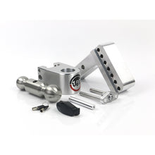 Load image into Gallery viewer, ~(16-Lbs.-14X9x4)~-180-Degree-Turnover-Ball-4-Inch-Drop-Hitch-W-2-Inch-Shank-Includes-Stainless-Steel-2-Inchx-2-516-Inch-Combo-Ball-(8K10K-Gtwr)-V5-Andj684-Certified.-Ws03-(Dual-Pin-Lock-Plate)-Included.