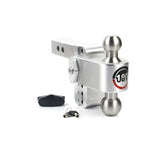 Weigh Safe LTB4-2 Adjustable Trailer Hitch w/ SS Tow Balls 4