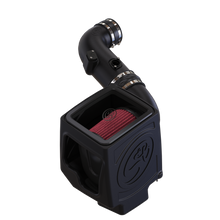 Load image into Gallery viewer, ~(16-Lbs.-24X15x14)~-Cold-Air-Intake-For-11-16-Chevrolet-Silverado-Gmc-Sierra-V8-6.6L-Lml-Duramax-Cotton-Cleanable-Red-S-B