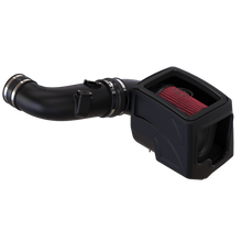 Load image into Gallery viewer, ~(16-Lbs.-24X15x14)~-Cold-Air-Intake-For-11-16-Chevrolet-Silverado-Gmc-Sierra-V8-6.6L-Lml-Duramax-Cotton-Cleanable-Red-S-B