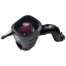 Load image into Gallery viewer, ~(16.6-Lbs.-24X15x14)~-Cold-Air-Intake-For-13-18-Dodge-Ram-2500-3500-L6-6.7L-Cummins-Cotton-Cleanable-Red-S-B