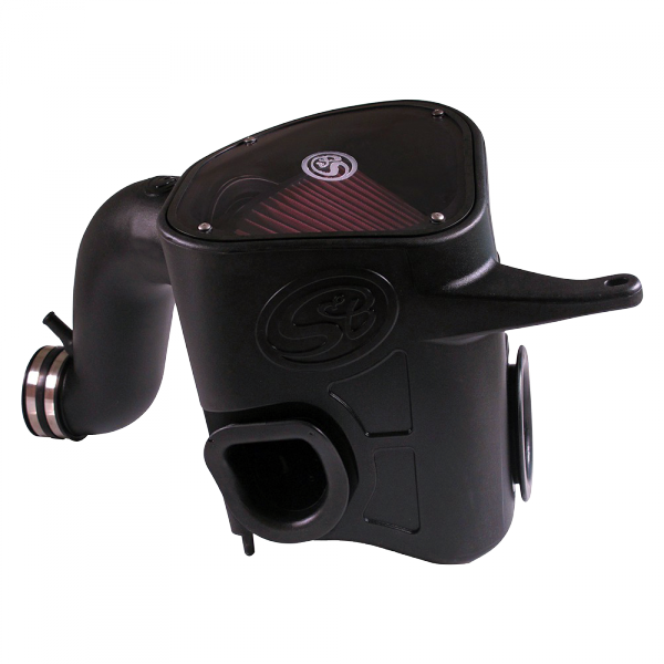 ~(16.6-Lbs.-24X15x14)~-Cold-Air-Intake-For-13-18-Dodge-Ram-2500-3500-L6-6.7L-Cummins-Cotton-Cleanable-Red-S-B