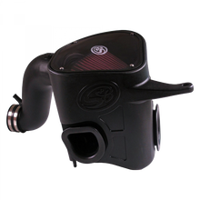 Load image into Gallery viewer, ~(16.6-Lbs.-24X15x14)~-Cold-Air-Intake-For-13-18-Dodge-Ram-2500-3500-L6-6.7L-Cummins-Cotton-Cleanable-Red-S-B