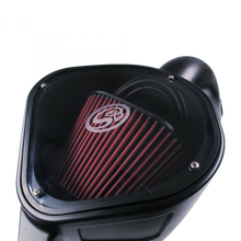 Load image into Gallery viewer, ~(16.6-Lbs.-24X15x14)~-Cold-Air-Intake-For-13-18-Dodge-Ram-2500-3500-L6-6.7L-Cummins-Cotton-Cleanable-Red-S-B