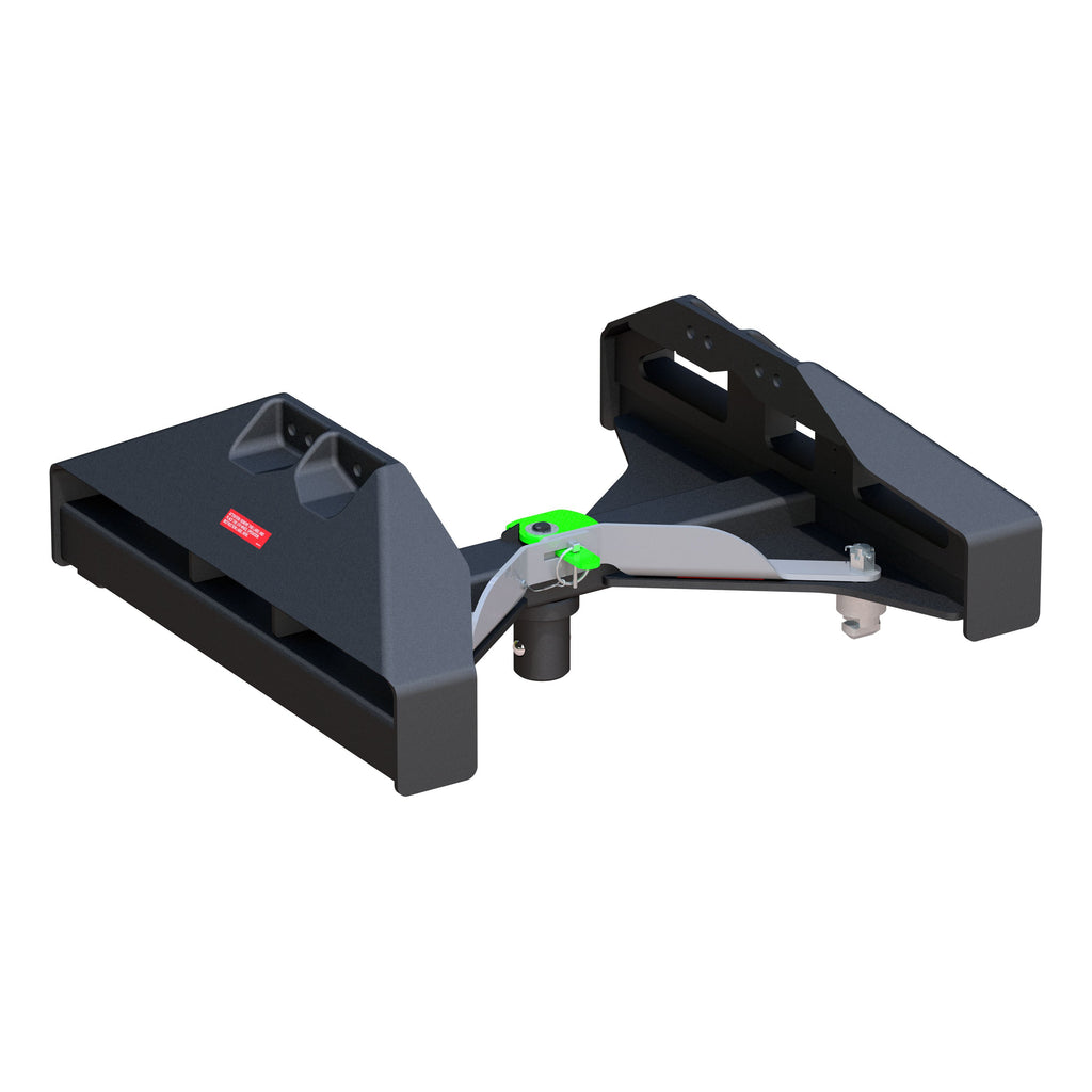 CURT 16026 Puck System 5th Wheel Legs, Select Nissan Titan XD, 8' Bed, 20K